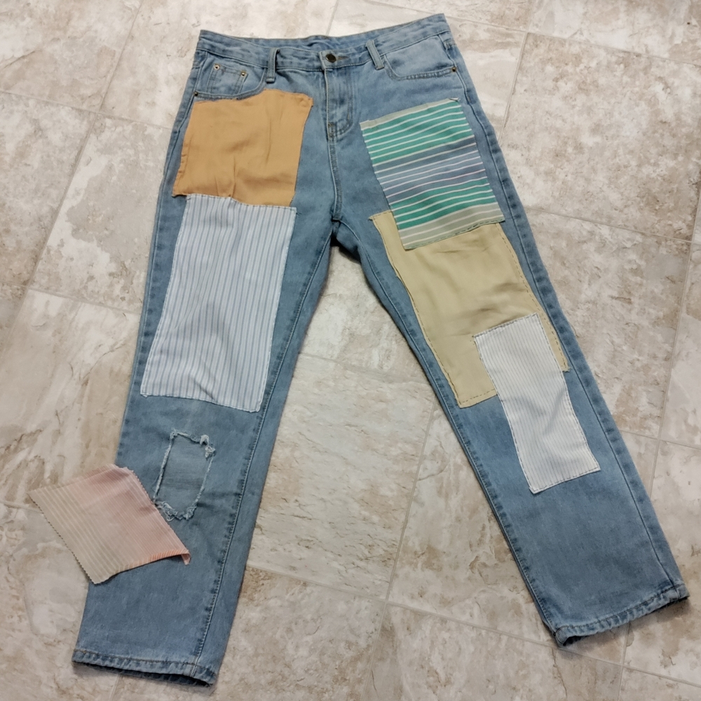 Women's Decorative jeans size large (12)